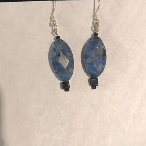 Natural stone earrings